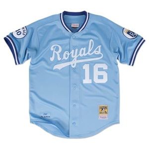 Bo Jackson Mitchell and Ness Throwback Baseball Jersey size 40 m